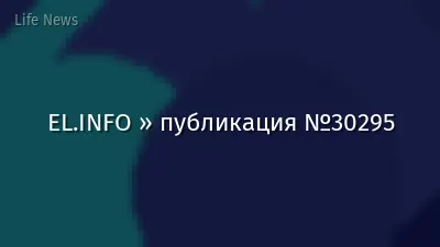 EL.INFO » публикация №30295
