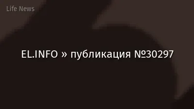 EL.INFO » публикация №30297