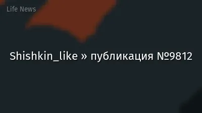 Shishkin_like » публикация №9812