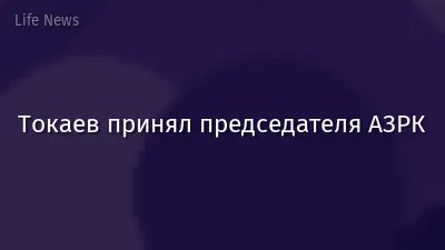 Токаев принял председателя АЗРК