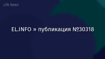 EL.INFO » публикация №30318