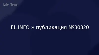 EL.INFO » публикация №30320