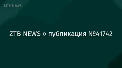 ZTB NEWS » публикация №41742