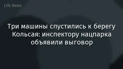 Три машины спустились к берегу Кольсая: инспектору нацпарка объявили выговор