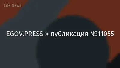 EGOV.PRESS » публикация №11055