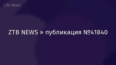ZTB NEWS » публикация №41840