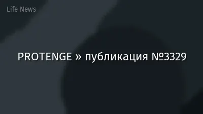 PROTENGE » публикация №3329