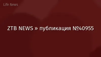 ZTB NEWS » публикация №40955