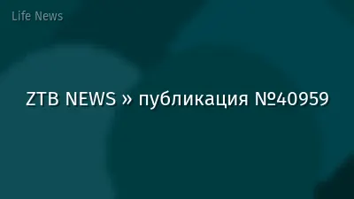ZTB NEWS » публикация №40959
