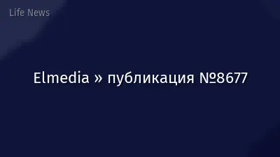 Elmedia » публикация №8677