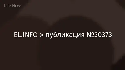 EL.INFO » публикация №30373