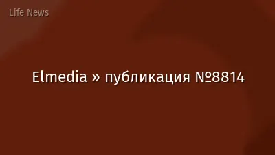 Elmedia » публикация №8814