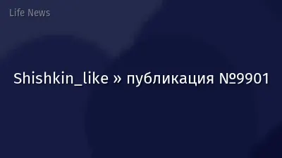 Shishkin_like » публикация №9901