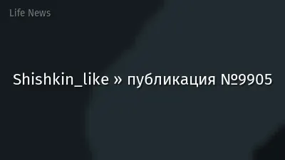 Shishkin_like » публикация №9905