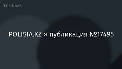 POLISIA.KZ » публикация №17495