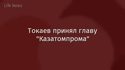 Токаев принял главу "Казатомпрома"