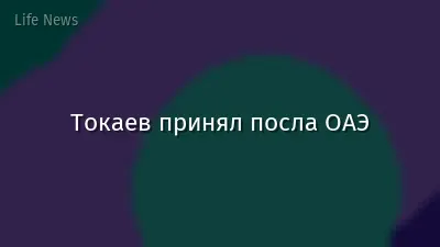 Токаев принял посла ОАЭ