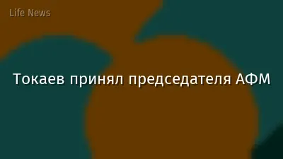 Токаев принял председателя АФМ