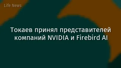 Токаев  принял представителей компаний NVIDIA и Firebird AI