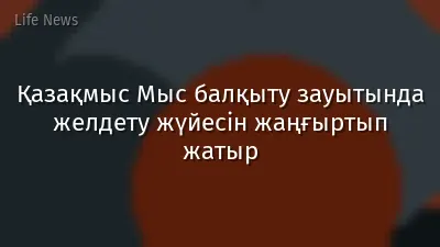 Қазақмыс Мыс балқыту зауытында желдету жүйесін жаңғыртып жатыр