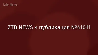 ZTB NEWS » публикация №41011