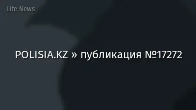 POLISIA.KZ » публикация №17272