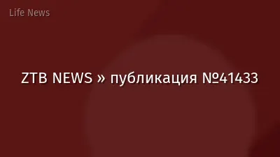 ZTB NEWS » публикация №41433