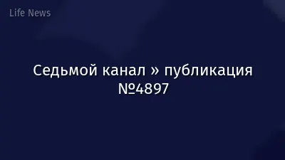 Седьмой канал » публикация №4897