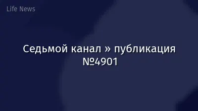 Седьмой канал » публикация №4901