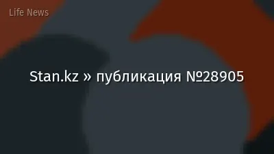 Stan.kz » публикация №28905