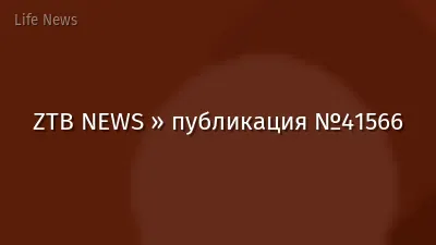 ZTB NEWS » публикация №41566
